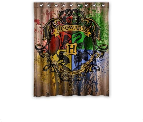 Scott Shop Fashion Custom Harry Potter Window Curtain Thermal Insulated Blackout Window Curtains Drapery / Panels / Treatment Polyester Fabric 52 "x 63" Inch