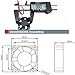 Haitronic 30x30x10mm DC 5V 3010 Quiet(24/32dB) Brushless CPU Cooling Fan (2pin) Heat Dissipation for Raspberry pi 3, Raspberry Pi 2 Model B/B+ B Plus, 3D Printer extruder, DIY Arduino prototyping