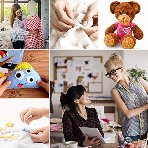 Balight 200+ PCS Premium Sewing Supplies, 41 XL Thread Spools 30 Sewing Needles 2 PCS DIY Needle Felting Applique Molds Portable Sewing Accessories Craft Tool for Home, Travel, Beginner, Adults - Thumbnail 3