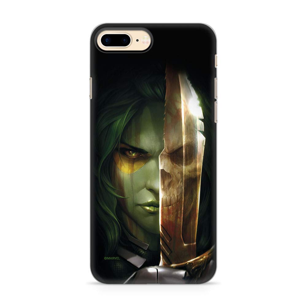 ERT GROUP mobile phone case for Apple Iphone 7 PLUS/ 8 PLUS original and officially Licensed Marvel pattern Gamora 002 optimally adapted to the shape of the mobile phone, case made of TPU