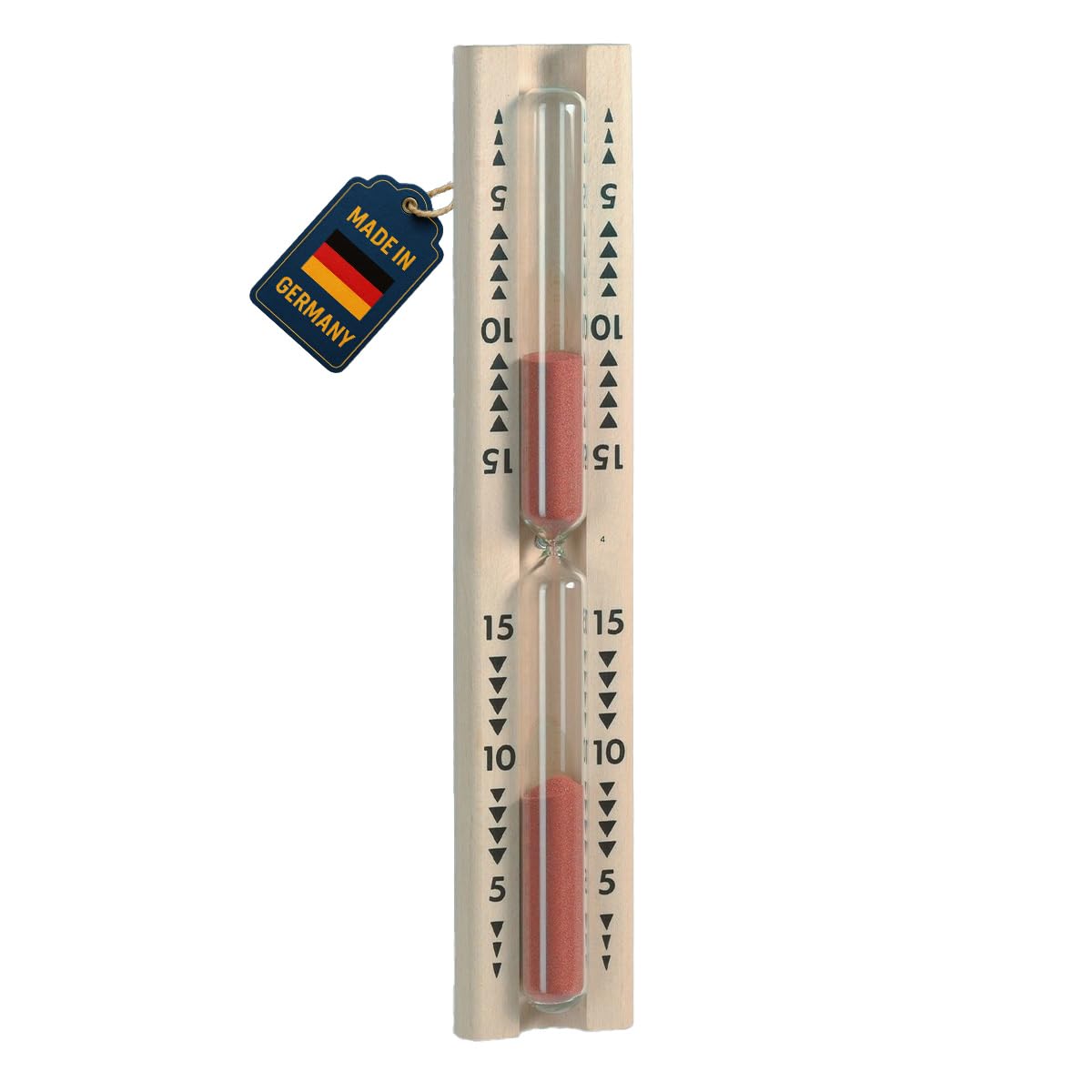 TFA 40.1001 Sauna Hour-Glass 5.2x3x28.7 cm Beech Wood