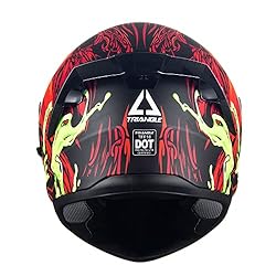 TRIANGLE Dual Visor Full Face Motorcycle Bike
