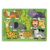 Zoo Mix 'N Match Peg Puzzle By Melissa & Doug
