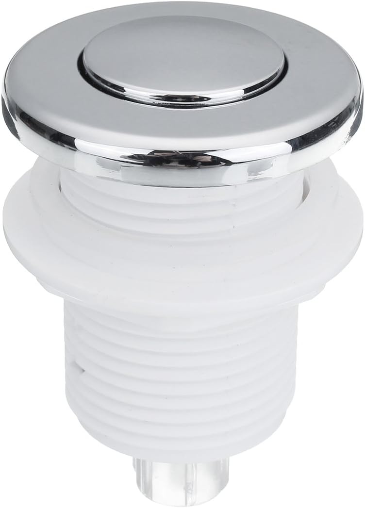 GOZAR Push Button Switch Garbage Disposer Air Switch Kit Compatible with Bath Tub Spa Garbage Switch - 28mm - Image 3