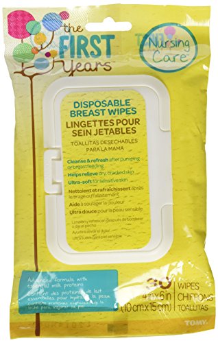 The First Years  Soothing Breast Wipes, 30 Count