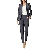 Marycrafts Women's Pant Suits Set – Professional Business Suiting Blazer and Pants 2 Piece Outfit
