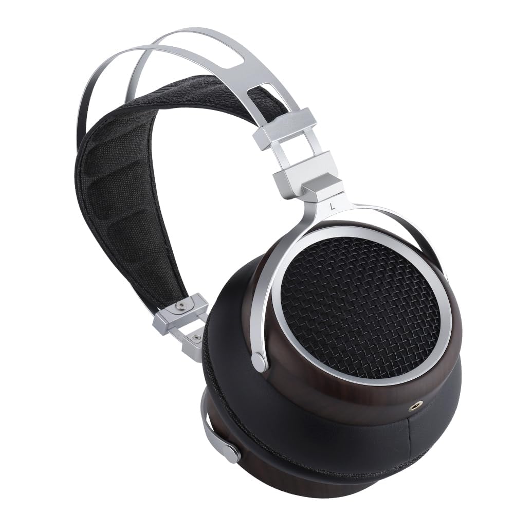 SIVGA Luan Hi-Fi Dynamic Driver Open-Back Wood Headphone (Black)