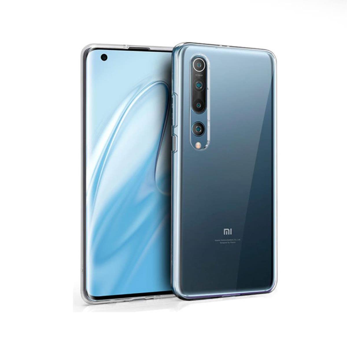 Cool Silicone Case for Xiaomi Mi 10 / Mi 10 Pro (Transparent)