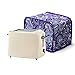 Cotton Quilted 2 Slice Toaster Cover Anti Fingerprint Protection For Toaster Oven Appliance Dust Proof Cover - Machine Washable CYFC323