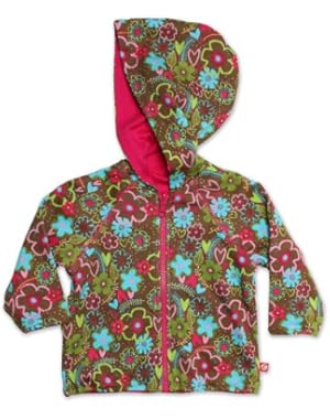 Baby Girls' Sugar Bramble Reversible Zip Hoodie