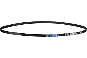 HiPicco AX42 Belt, Raw Edge Cogged Industrial Rubber EPDM V-Belt 1/2" Width x 42" Inside Circumference x 5/16" Height, Pack o