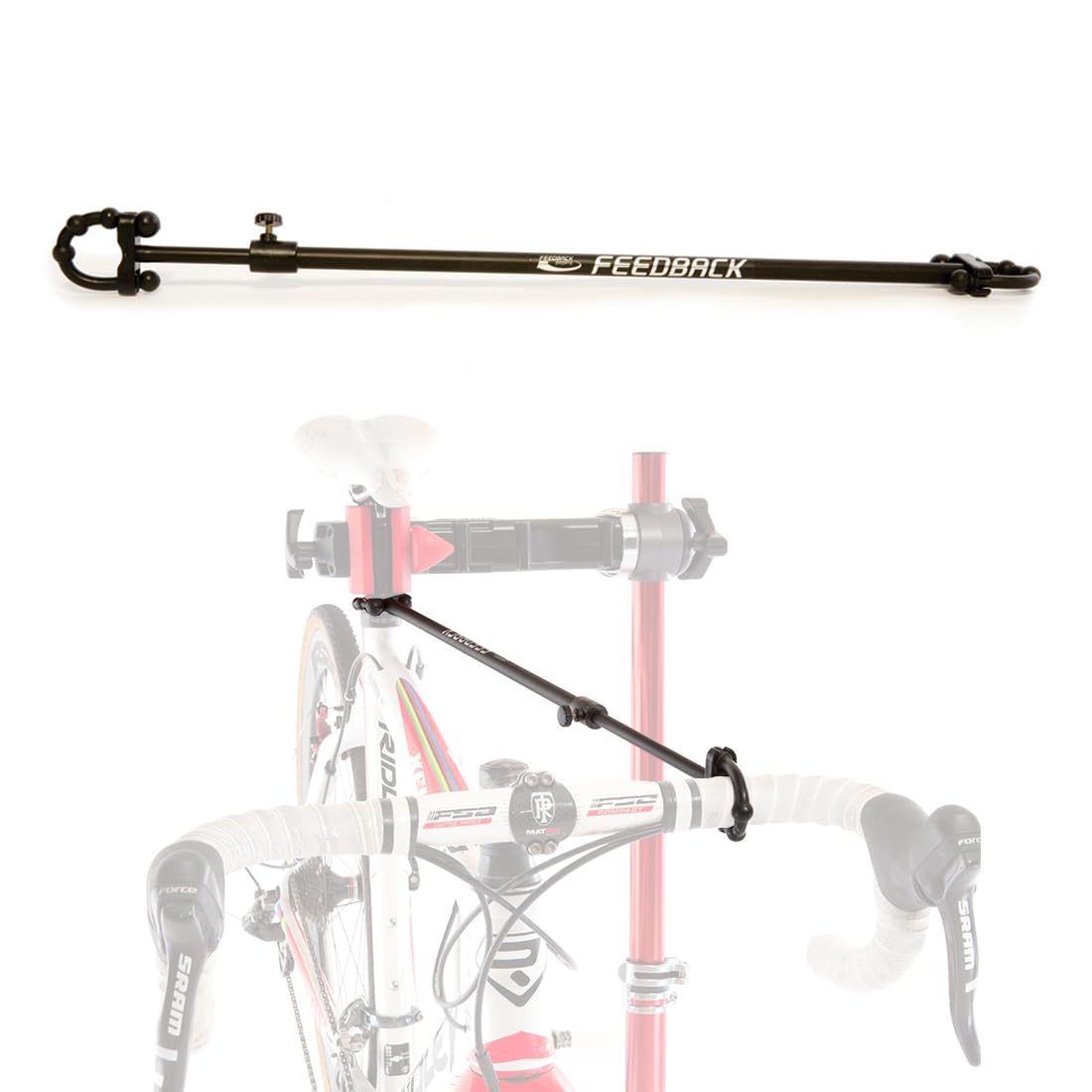 Feedback Sports Flop Stop Handlebar Holder, Black