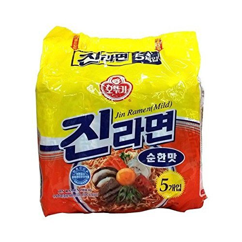 オットゥギ ジンラーメン マイルド 120g 5袋の商品画像