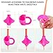 COTENIOGYouly Pencil Grips Innovative Ergonomic Pen Writing Aid Grip Trainer Posture Correction Finger Grip for Kids Preschoolers Special Needs 6 Pack