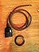 DIY Light Strands - 4' Cloth Covered Cord with Black Phenolic Sockets 18/2 - Set of 6 (Brown Twisted)