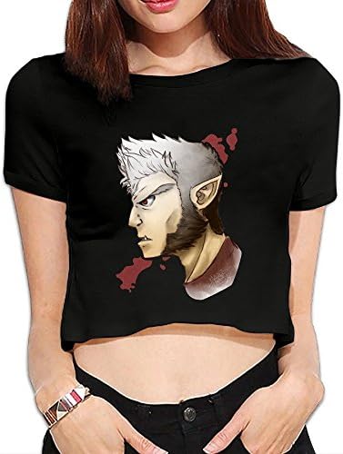 Teen Wolf Short Sleeve Crop Top Girl Shirts Women Leisure