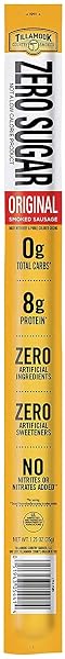 TILLAMOOK ZERO SUGAR ORIGINAL KETO FRIENDLY SMOKED SAUSAGE, 1.25 OZ