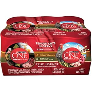 Purina ONE SmartBlend Wet Dog Food Variety Pack - (6) 13 oz. Cans