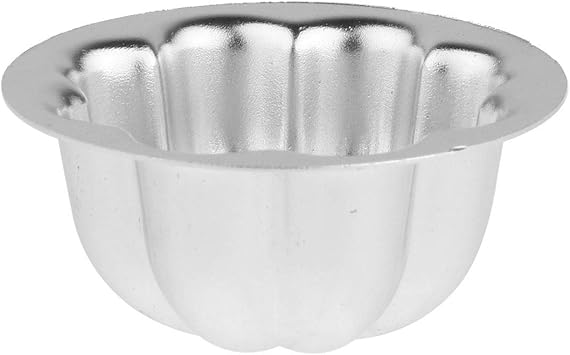 Amazon ティアオバグ Tiaobug カップケーキ型 シリコン 花型 ケーキ マフィンカップ ベーキングカップ ベーキング 金型 キッチン パン お菓子 卵タルト 耐熱 金型 製菓 手作り 5個入 シルバー L Tiaobug ケーキ型 通販