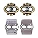 CRANKBROTHERs Crank Brothers Zero Float Cleats and Bike Shoe Shields Pair: for Eggbeater, Candy, Smarty, Mallet Pedals, Etc.thumb 1