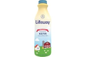 LIFEWAY KEFIR Lifeway Probiotic Original Cultured Plain Unsweetened Milk Kefir, 32 Ounce -- 6 per case.