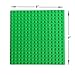 Building Brick Base Plates- Green 10 Pack of 5