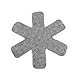 ASSIS Divider Pads Pot and Pan Protectors, Set of 6 – Gray, 2x15-Inch-by-2x11-Inch-by-2x7-Inch