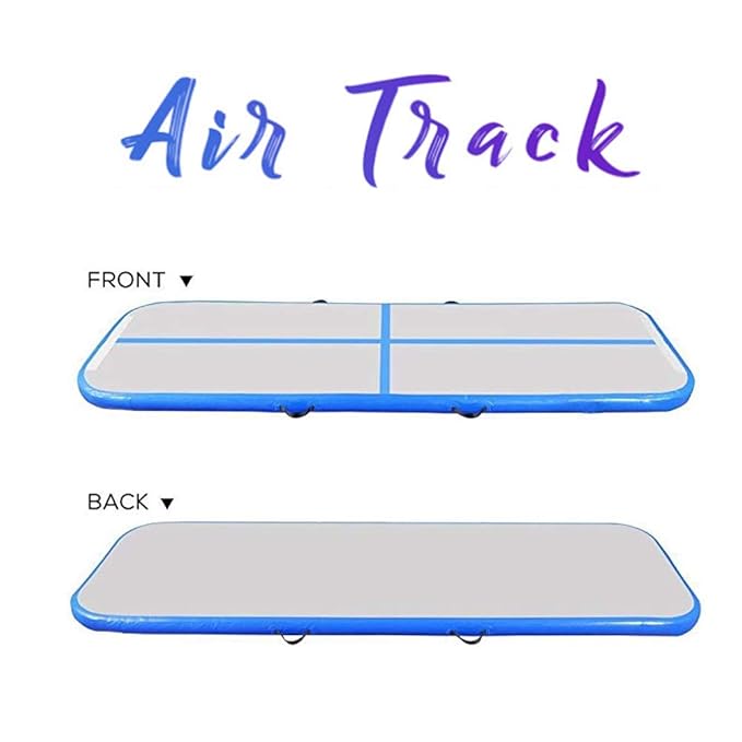 10 Feet Air Track Inflatable Gymnastics Tumbling Mat with Pump