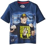 WWE Little Boys' John Cena T-Shirt Shirt, Blue, 5/6