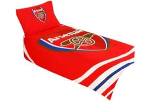 Arsenal F.C. 'Pulse' Reversible Single Duvet Quilt Cover Set
