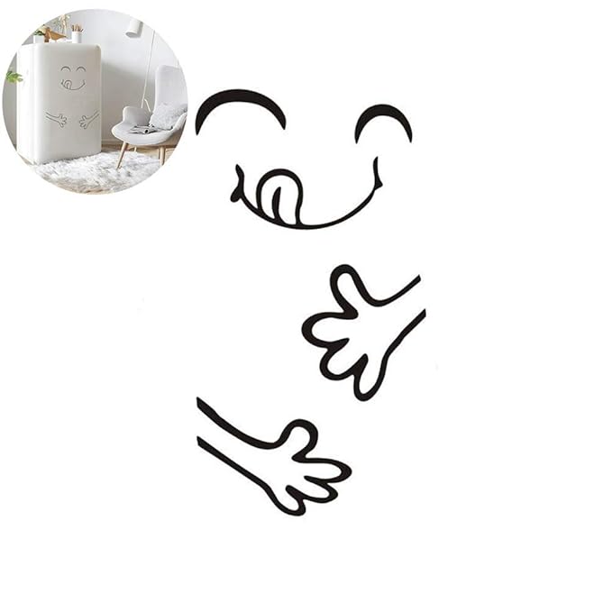 ouken Patrón 1PC engomada Linda Cara Sonriente Frigorífico Cocina ...