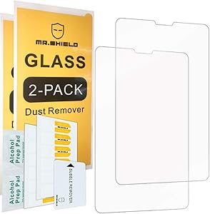 [2-PACK]-Mr.Shield For iPad Pro 11 Inch 2020 [Fit For Face ID Version] [Tempered Glass] Screen Protector [0.3mm Ultra Thin 9H Hardness 2.5D Round Edge] with Lifetime Replacement