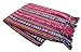 Del Mex Mexican Rebozo Shawl Blanket Doula (Regular (6 ft x 2.5 ft), Burgandy)