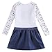 Novatx Girls Long Sleeves Winter Dress (5/6Y)