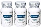 Nephro Vite Vitamin B and C Complex Tablets for Renal Patients - 100 Ea (3 Pack) by Rugby