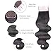 Allrun Hair 7A Brazilian Body Wave 3 Bundles with Free Part Lace Closure 100% Unprocessed Human Hair Weave Extensions Bundles with 4×4 Closures (18 20 22+18