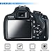 Screen Protector for Canon EOS 1200D T5 Kiss X70 X80, AFUNTA 2 Pack Camera Anti-scratch Tempered Glass DSLR Camera
