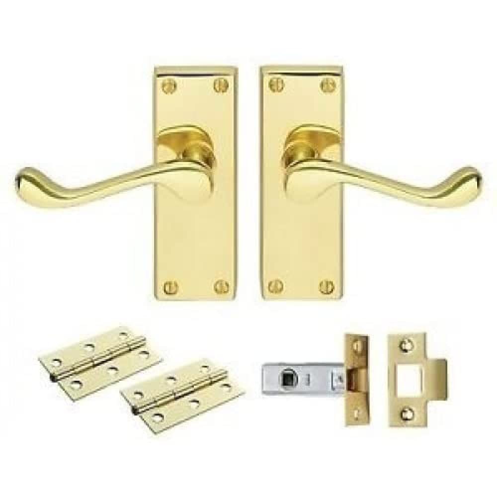 Contract Victorian Scroll Latch Pack