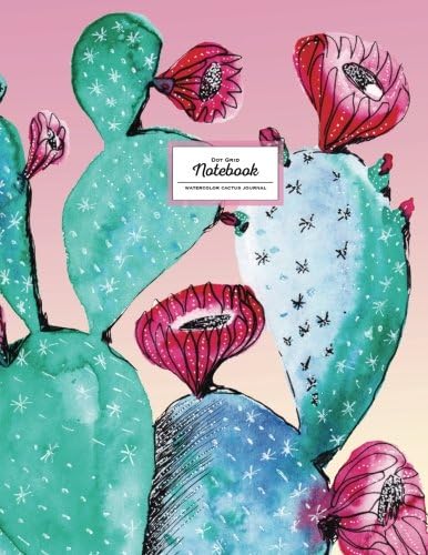Watercolor Cactus Journal (Watercolor Notebook) Paperback – Import, 9 April 2017