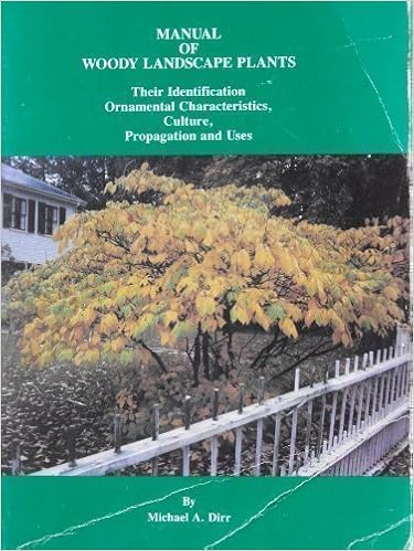 Manual of Woody Landscape Plants: Their Identification, Ornamental Characteristics, Culture, Propagation and Uses Manual of Woody Landscape Plants: Their Identification, Ornamental Characteristics, Culture, Propagation and Uses