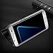 AICase Galaxy S7 Edge Case, Luxury Translucent View Window Sleep/Wake Up Function Cover Mirror Screen Flip Electroplate Plating Stand Full Body Protective Case for Samsung Galaxy S7 Edge (Black)