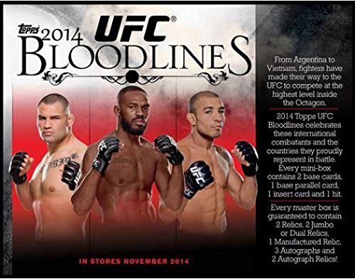 2014 Topps UFC Cards Bloodlines Trading Cards Hobby Box