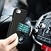 Benks iPhone 6 Plus 6s Plus Leather Case Cover, Slim Fit Protective Cover Skin with Invisible Metal Plate Build-in, Work with Magnetic Car Mount (Black for iPhone 6 Plus 6s Plus, 5.5-Inch)