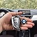Bailunte Compatible for BMW Keychains 3D Car Logo Key Chain Key Ring Accessories Gift Present for Men and Woman (2pcs)