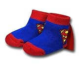 Superman Infant Socks with Cape