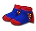 Superman Infant Socks with Cape