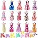 SUNLALA 15 Pack Barbie Doll Clothes Party Gown Outfits with 12 Pairs Doll Shoes for Girl's Birthday Christmas Gift