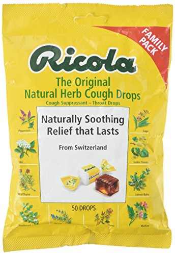 Ricola Original Cough Drops 50 Drops