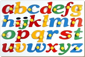 Little Genius Jumbo Alphabets (ABC) with Big Knobs