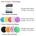Lelix 110,000 Water Beads Growing Balls, Water Gel Beads for Kids Sensory, Vases, Plant, Wedding and Home Decor